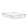 FOOD PAN PC GN1/1, 8.8qt TRANSPARENT, 20 7/8" X 12 3/4" X 2 1/2"