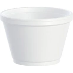 Containers, Foam, Insulated, 6 Oz, 1000PK, White