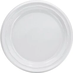 Plate, Plastic, 9" 4PK