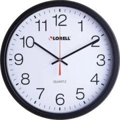 12-1/2" Slimline Wall Clock, Analog, Quartz