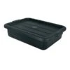 Bus Box Black 5" Deep 15x20 Polypropylene