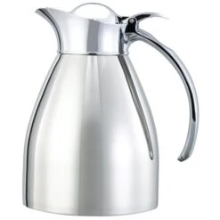 Marquette Series Flip Top Stainless Vacuum Insulated Carafe, 20 Ounce, Brushed