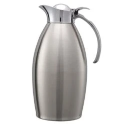 Nicollet Series Flip Top Stainless Vacuum Insulated Carafe, 50.7 Ounce, Brushed