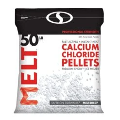 Resealable Bag Calcium Chloride Pellets Professional Strength Ice Melter