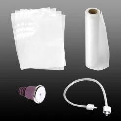 Vacuum Sealer With Wine Stopper Black -Zoro Tools Shop Sound20Around20Inc PKVS18BKxx3xxb48f9b