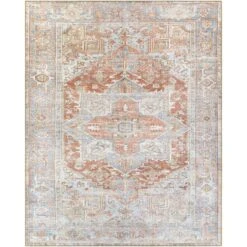 Alanya ALY-2305 Machine Washable Area Rug
