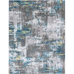 Rafetus ETS-2304 Machine Crafted Area Rug