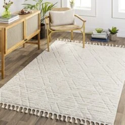Nora NOA-2308 Area Rug , With Fringe -Zoro Tools Shop Surya20Carpet20Inc noa2308xxroomscenexx201xxaa200f