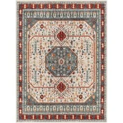 Tevazu TVZ-2338 Machine Crafted Area Rug
