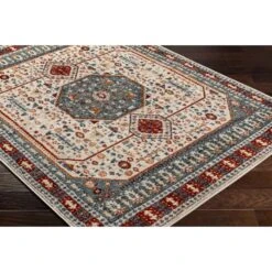 Tevazu TVZ-2338 Machine Crafted Area Rug -Zoro Tools Shop Surya20Carpet20Inc tvz2338xx537xxcornerxxc1ca29