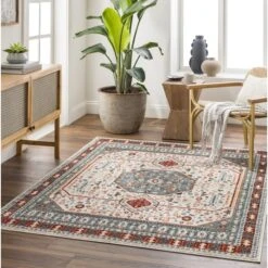 Tevazu TVZ-2338 Machine Crafted Area Rug -Zoro Tools Shop Surya20Carpet20Inc tvz2338xxroomscenexx201xx637061