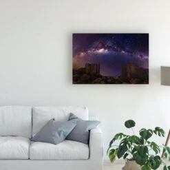 Wolongshan 'Rocky Gate To Heaven' Canvas Art, 30x47 10 Wolongshan 'Rocky Gate To Heaven' Canvas Art, 30x47 -Zoro Tools Shop TG20Midco20LLC20dba20Trademark20Global20LLC 1x08282xxv3