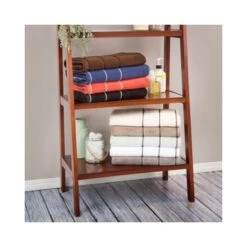 2-piece Luxury Cotton Towel Set, Bath Sheet Made From 100% Zero Twist Cotton, (Taupe/Black) -Zoro Tools Shop TG20Midco20LLC20dba20Trademark20Global20LLC 67xx0024xxstk 2