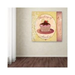 Fiona Stokes-Gilbert-ALI 'Cupcake Holidays II' Canvas Art, 24x24 -Zoro Tools Shop TG20Midco20LLC20dba20Trademark20Global20LLC ali13439xxv3
