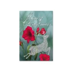 Jean Plout 'Botanical Christmas' Canvas Art, 30x47