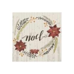 Grace Popp 'Rustic Christmas I' Canvas Art, 24x24