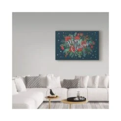 Janelle Penner 'Christmas Bloom I' Canvas Art, 22x32 -Zoro Tools Shop TG20Midco20LLC20dba20Trademark20Global20LLC wap04567xxv3