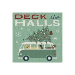 Michael Mullan 'Holiday On Wheels Iv' Canvas Art, 14x14