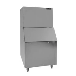 Modular Ice Machine, 30 In.W, 1000 Lbs Capacity, And Storage Bin, 30 In.W, 400 Lbs Ice, In Stainless Steel