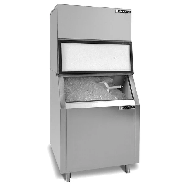 Modular Ice Machine, 30 In.W, 1000 Lbs Capacity, And Storage Bin, 30 In.W, 400 Lbs Ice, In Stainless Steel 2 Modular Ice Machine, 30 In.W, 1000 Lbs Capacity, And Storage Bin, 30 In.W, 400 Lbs Ice, In Stainless Steel - Image 2