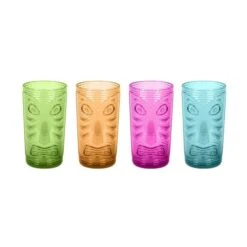 22.5 Oz Tiki Drinkware Jumbo, 4PK