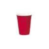 16 Oz Plastic Party Cold Cups, Red, 50PK