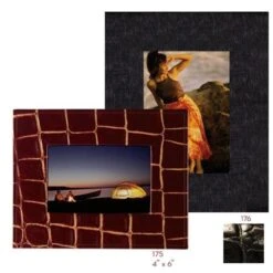 4in. X 6in. Wide Border Frame - Black