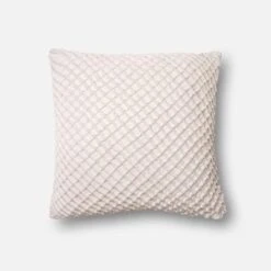 22 X 22 In. Decorative Pillow Cover - White