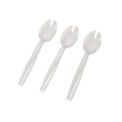 2522W PE White Flair Ware Heavy Styrene Teaspoon, 1000PK