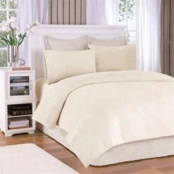 Soloft Plush Sheet Set, Ivory - Full