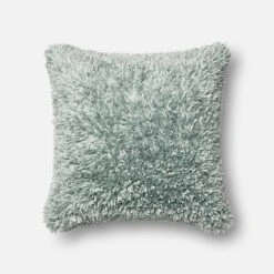 22 X 22 In. Contemporary Down Insert Decorative Pillow - Light Blue