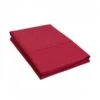 300 King Pillow Cases, Percale Solid Patterned - Burgundy