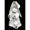 Roman Claydough Catholic Nun Nurse Figurines Thank You Gifts, Set Of 4