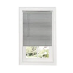 39 X 64 In. Cordless GII Deluxe Sundown 1 In. Room Darkening Mini Blind, Grey