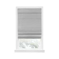Achim RSCO29GY04 29 X 64 In. Cordless Blackout Roman Window Shade; Grey