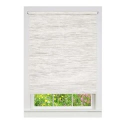 Achim 63 X 72 In. Cordless Privacy Jute Shade, Grey