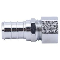 Sharkbite 4000473 0.5 In. Barb X 0.375 In. Dia. Compression Brass Adapter