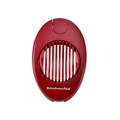KitchenAid 6009341 Red ABS Plastic & Stainless Steel Egg Slicer