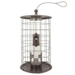 Perky-Pet 8040454 3 Lbs The Preserve Wild Bird & Finch Metal Wire Cage Bird Feeder; 4 Ports