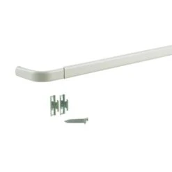 Kenney Manufacturing KN510 18 To 30 In. Heavy Duty Curtain Rod White