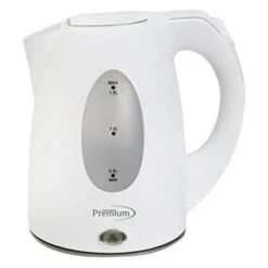 Precision Trading PTK5156 Stainless Steel Electric Tea Kettle; Black & Silver