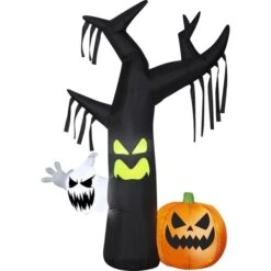 Airblown Inflatables G08 221840X Ghostly Tree Scenealloween; Multi Color - 7 X 5 X 3 Ft.
