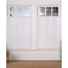 Safe Styles UBG48X64PO Cordless Light Filtering Top Down Bottom Up Shade; White - 48 X 64 In.