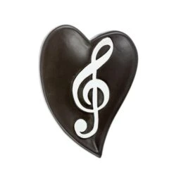 Music Heart Soap Dish