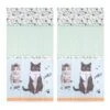 Rachael Hale Cats Rule Tablecovers - 2 Piece, 2PK