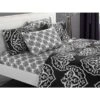 Sami 6 Piece Sheet Set, Black - Queen