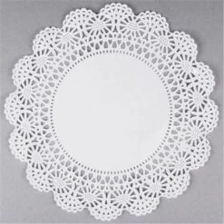 10 In. White Cambridge Lace Doilie - Case Of 1000