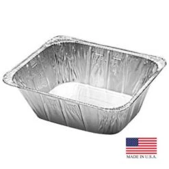 4288-100XX PEC Aluminum Half Size Extra Deep Pan - Pack Of 100