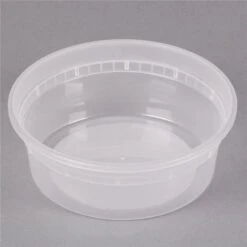 Pactiv Corporation L5008Y Delitainer Polypropylene Container; 8 Oz.