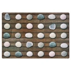 6 X 9 Ft. Rectangle Stones Seating Rug